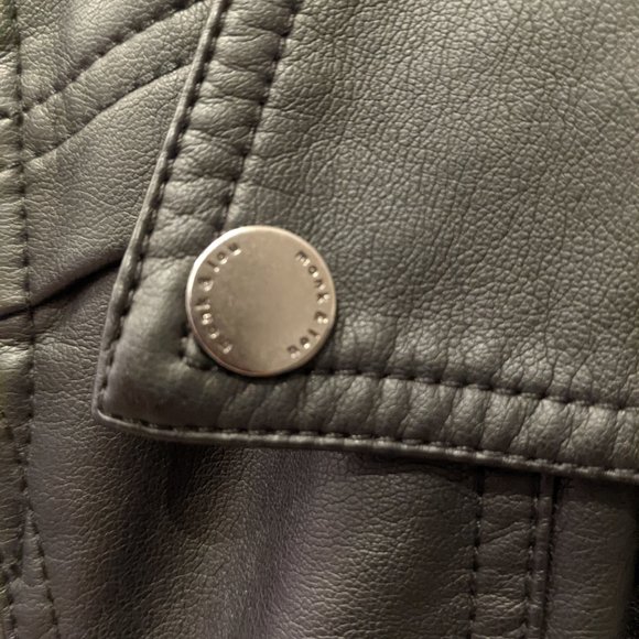 Monk & Lou Vegan Leather Jacket - Picture 3 of 5